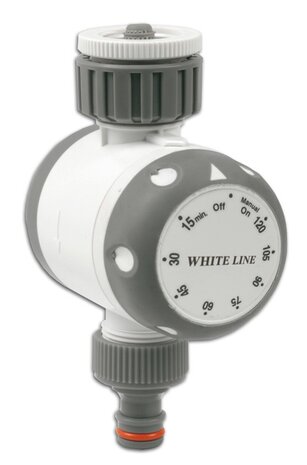 WHITE LINE Mechanische waterstroom - timer